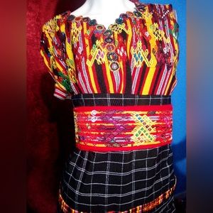 3 pieces Trage tipico de Guatemala